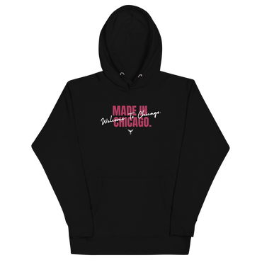 Made In Chicago Script Hoodie